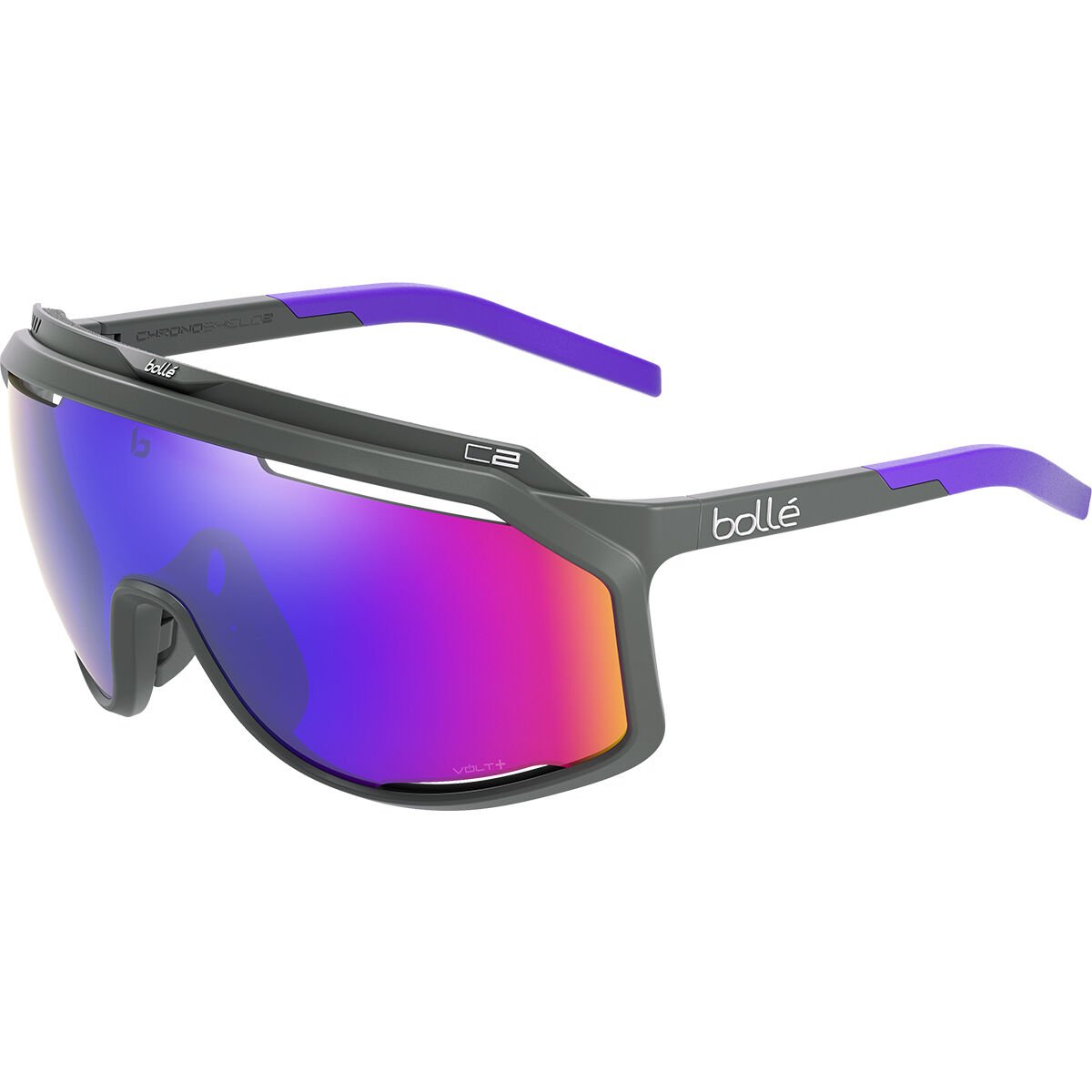 CHRONOSHIELD, Titanium Matte-Volt Ultraviolet, hi-res image number null